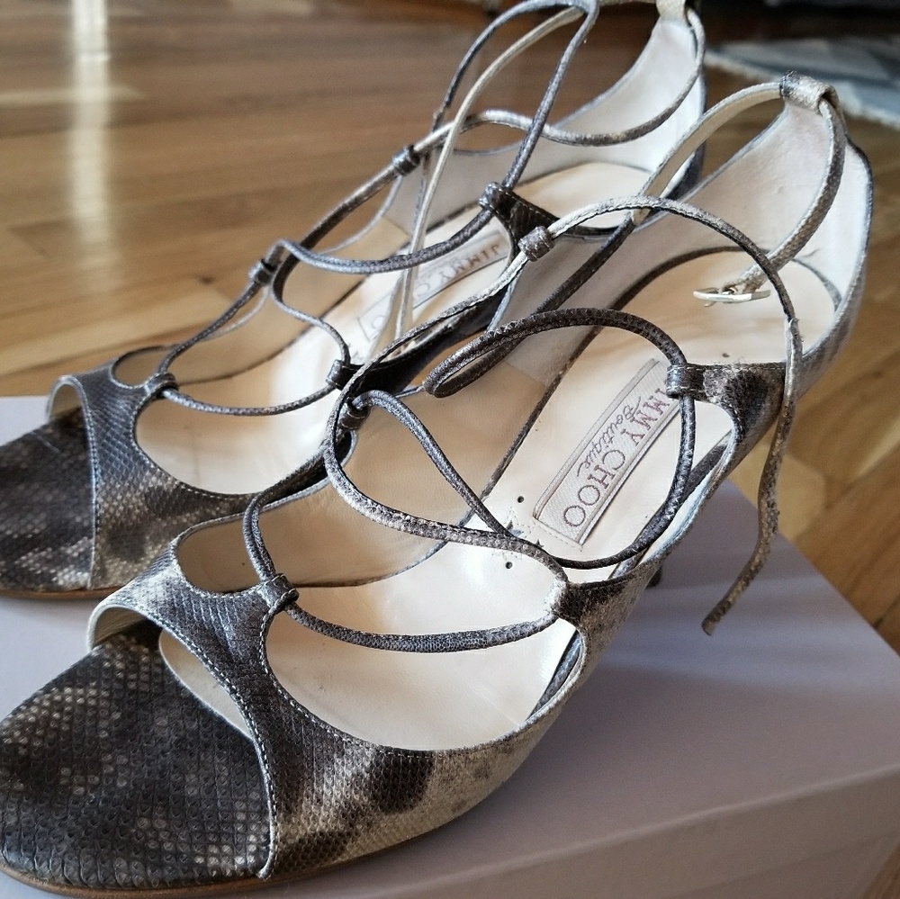 Jimmy Choo Strappy Heels - Picture 4 of 6